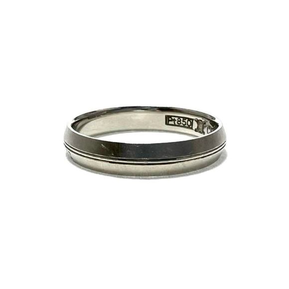 CELINE Platinum Ring US Size 6.25 #53 - Picture 3 of 10